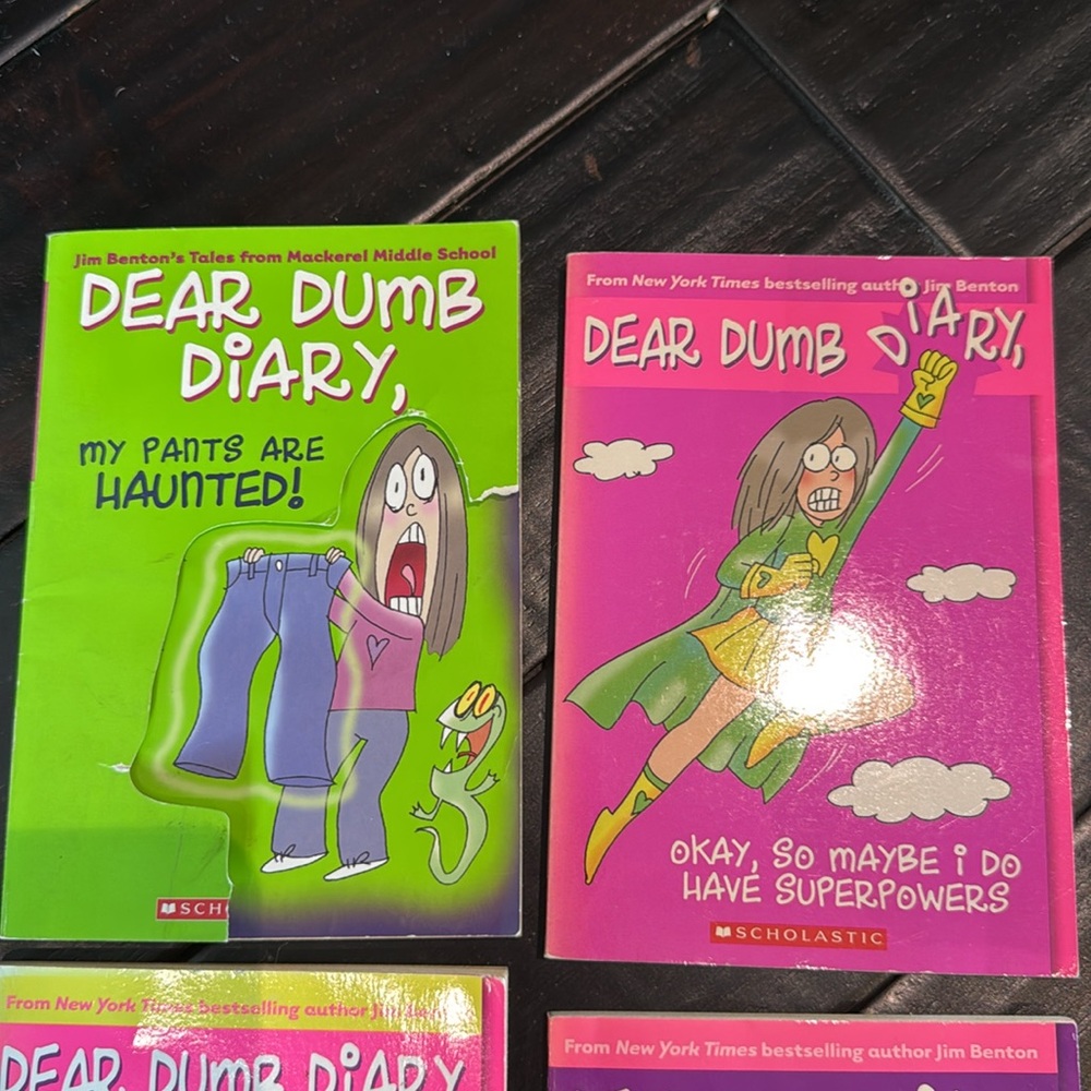 Dear Dumb Diary Set of 6 BOOKS - Picture 2 of 4